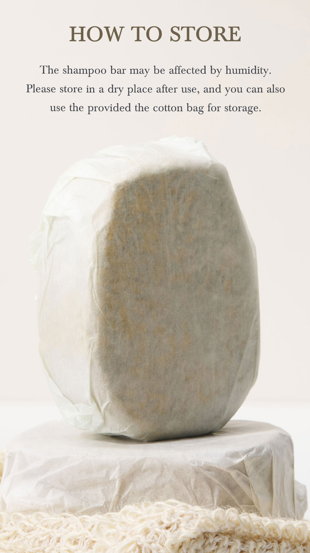 Moringa Shampoo bar