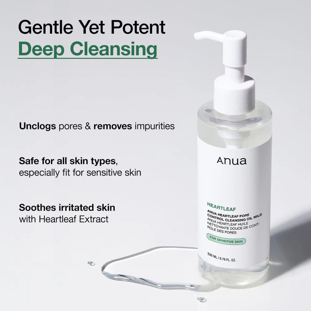 Heartleaf Pore Control Cleansing Oil