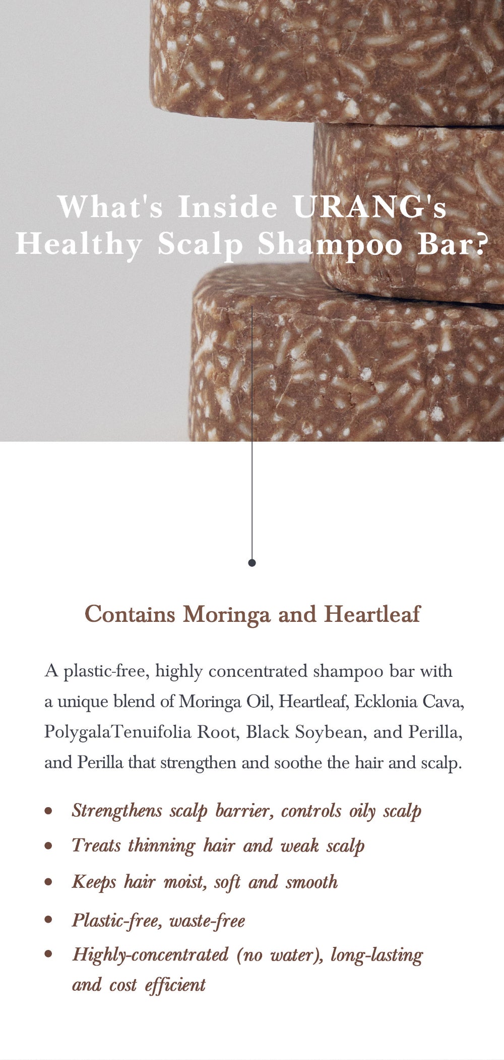 Moringa Shampoo bar