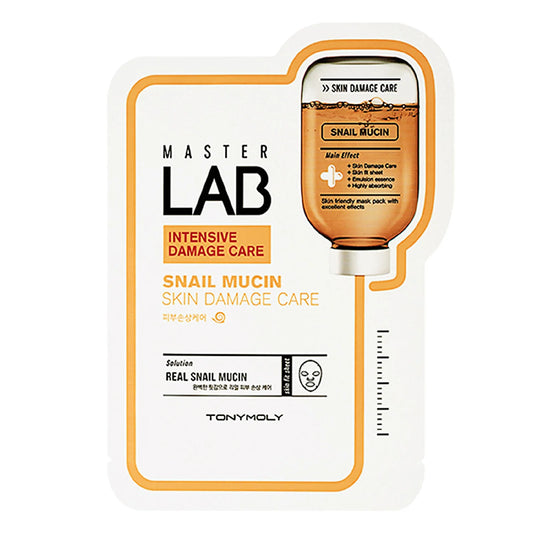 Master Lab Intensive Damage Care Real Snail Mucin Sheet Mask
