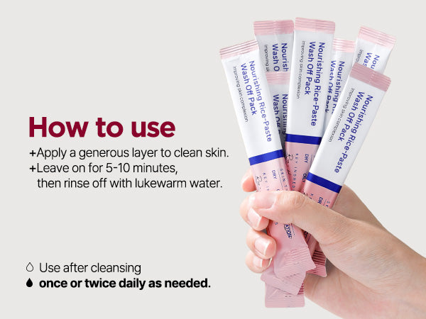 Nourishing Rice Paste Wash Off Pack