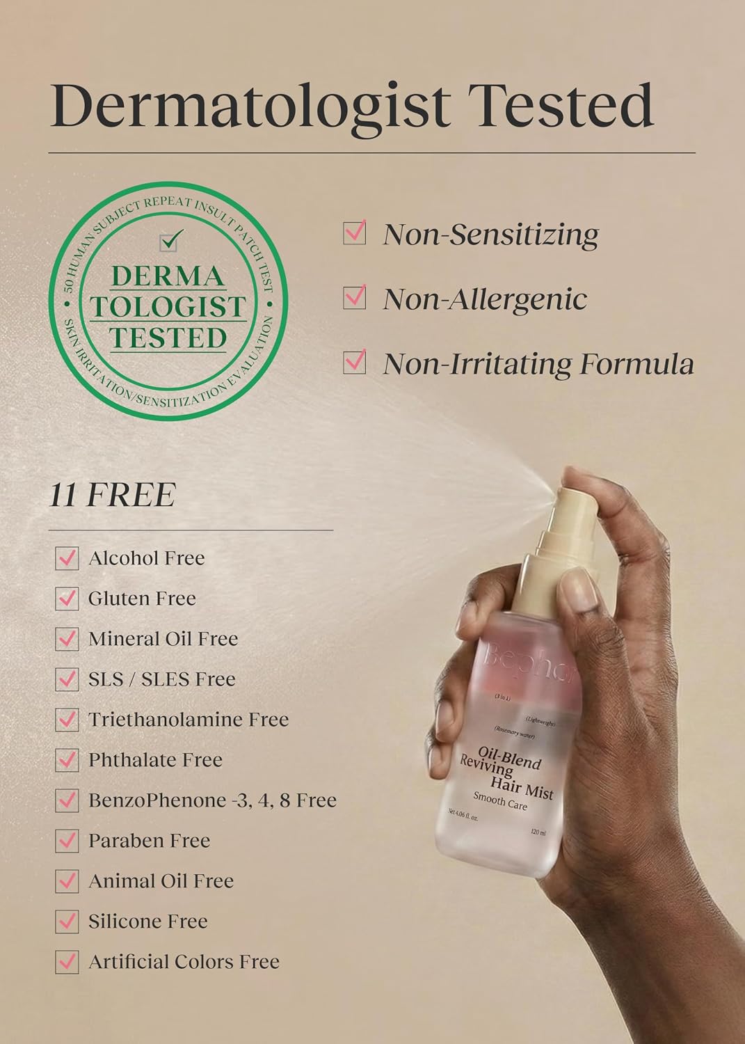 Bephor Oil-Blend Reviving Hair Mist