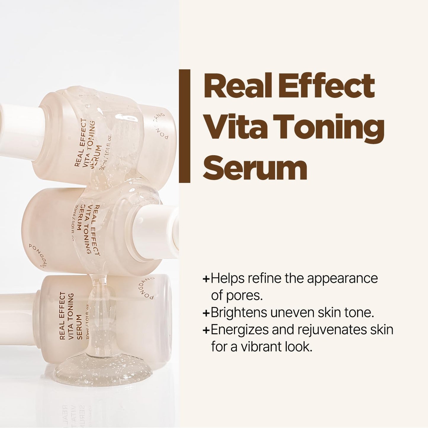 Post Care. Real Effect Vita Toning Serum