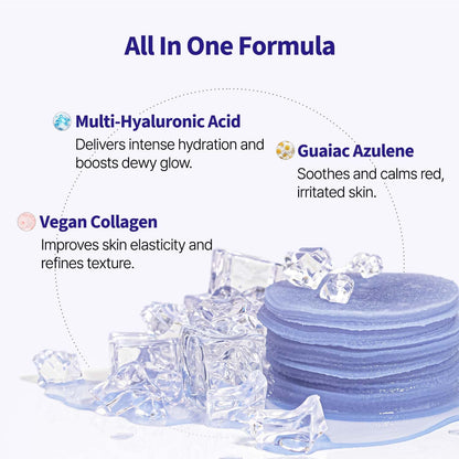 Azulene Gel Toner Pads