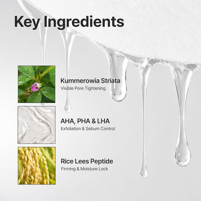 Kummerowia Striata Poresetting Sheet Mask – AHA, PHA & LHA