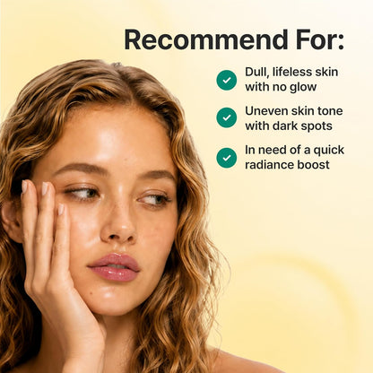 Lemon Dill Rdiant Glow Sheet Mask – Niacinamide, TXA (5 Count)