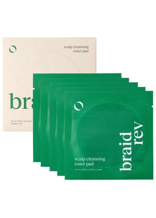Bephor Braid Rev Scalp Cleansing Toner Pad