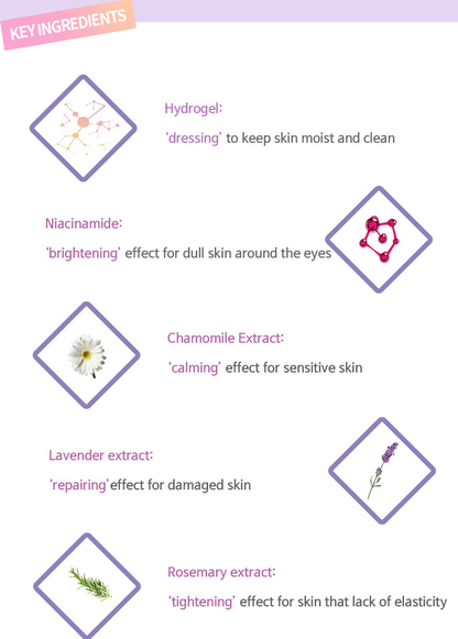 Uplift E.G.F. Peptide Hydrogel Eye Patch