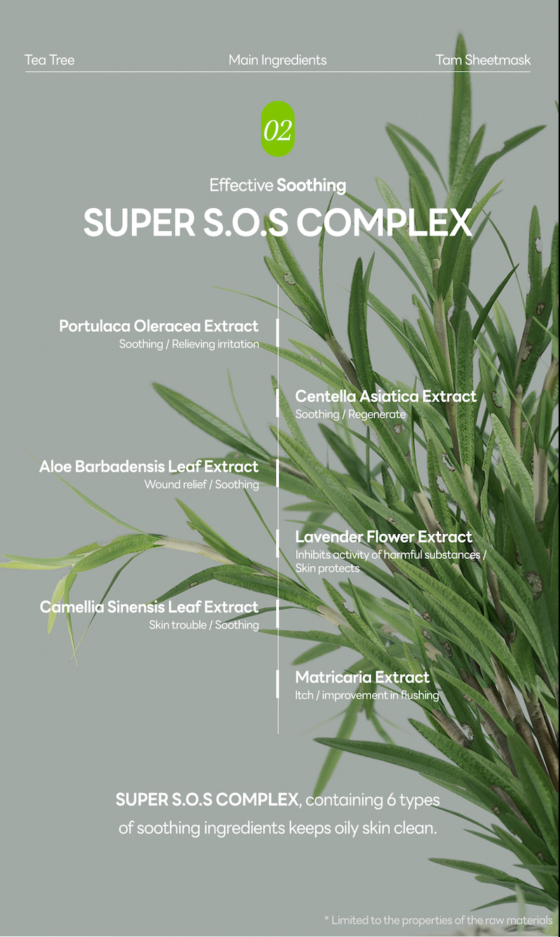 Tea Tree Tam Sheet Mask
