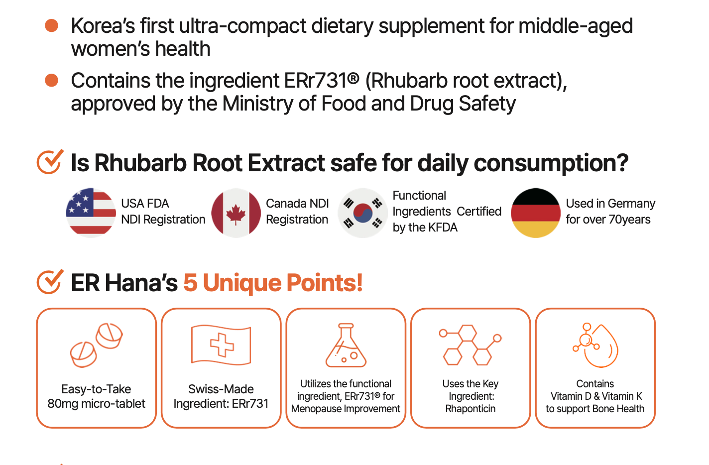 Korean Premium Menopausal Supplement