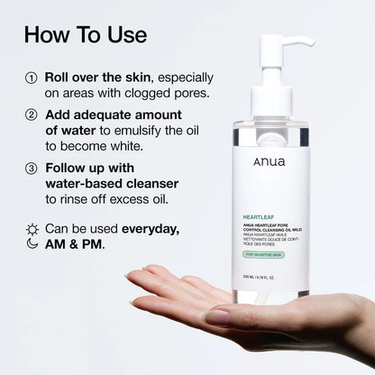 Heartleaf Pore Control Cleansing Oil